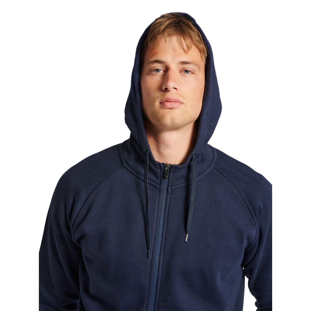 Red Classic Zip Hoodie - 215089-7026